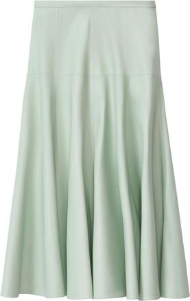 Fabiana Filippi Gonna midi svasata - Verde