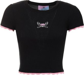 Chiara Ferragni Stijlvolle Top - Dames - T-shirts - Zwart - XS - Tops
