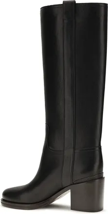 Brunello Cucinelli Riding Calf Leather Boot - Black