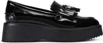 Kurt Geiger Womens Maisie Loafers - Black - Size UK 5