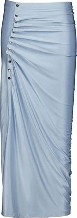 Paco Rabanne Gonna drappeggiata - Blu