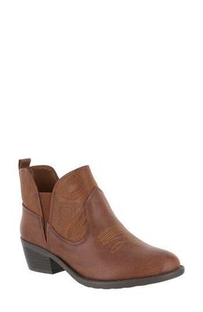 Easy Street Legend Western Bootie - Multiple Widths Available in Tan/tan Embossed at Nordstrom Rack, Size 7.5