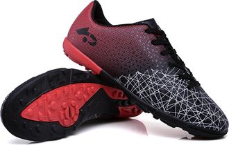 Generic Mens Anti-Slip Lightweight Soccer Athletic Sneakers - Comfortable Wear-Resistant Football Shoes for Men Women (Black-Short Cleats,7.5)