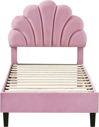 Habitat & Jardin Cama rosa 196 x 97 x 116 cm