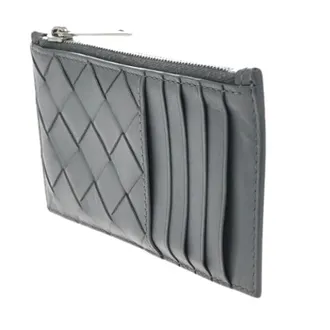 Bottega Veneta Pre-owned Wallets, unisex, Gray, Size: ONE SIZE Pre-owned Leather Wallet