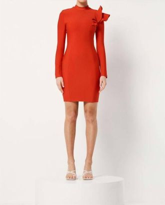Elliatt Parvin Mini Dress In Red