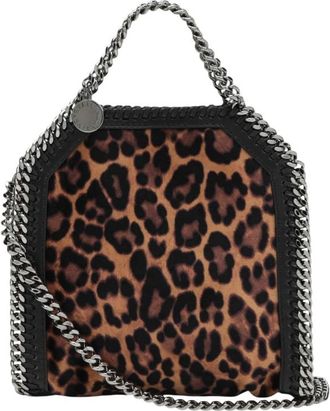 Stella McCartney Leopard Print Falabella Mini Tote