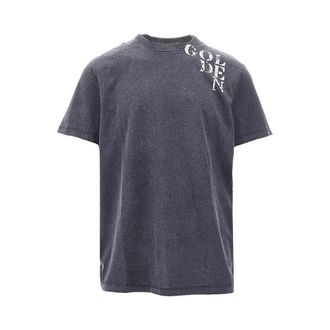 Golden Goose Flocked logo T-shirt Man XL