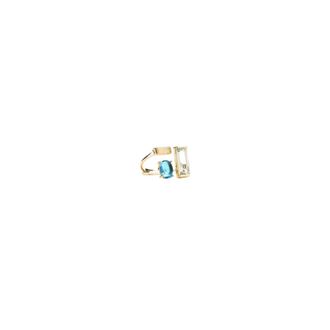 Aliita Doble Baguette Oval Ring - female - ALIITA - Rings - Multicolor - 50 MM - Accessories