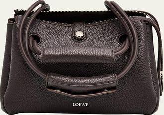Loewe Madrid Small Trapeze Shoulder Bag in Grain Leather