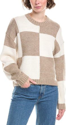 Splendid Kit Colorblock Wool-Blend Sweater