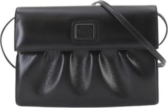 Gucci Pre-owned Vintage Schoudertas - Dames - Vintage Schoudertas - Zwart - ONE Size - Leer - Vintage