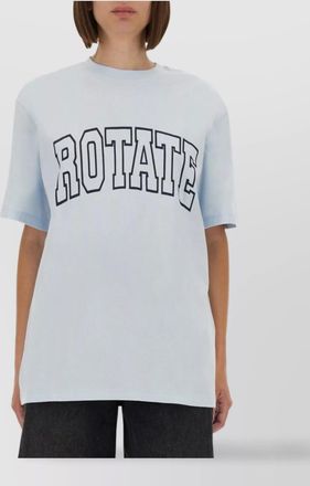 Rotate cotton jersey t-shirt