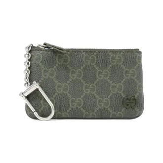 Gucci Green Gg Supreme Coin Purse/Coin Case (Pre-Owned)