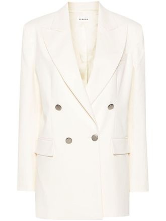 P.A.R.O.S.H. double-breasted blazer - White
