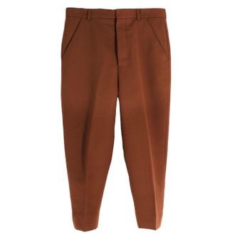 Ami Brown Wool Trousers Size 30