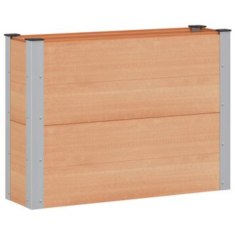vidaXL Arriate Elevado Marr&oacute;n 100 X 30 X 72 Cm Vidaxl