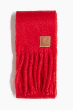 H&M Flauschiger Schal - Red