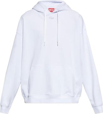 Diesel Hoodie met logo - Wit