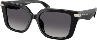 Michael Kors MK2275BU SANTO DOMINGO Polarized 3005T3 Womens Sunglasses Black Size 54