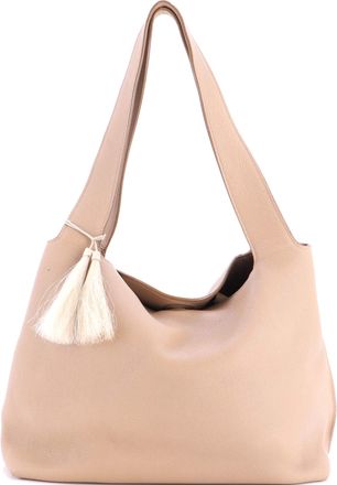 The Row Duplex Hobo Leather