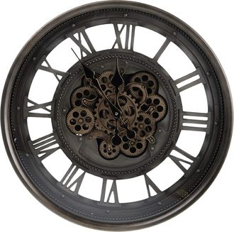 Schubiger M&ouml;bel Wanduhr Metall D: 62 cm