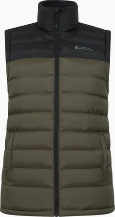 Mountain Warehouse Mens Mountain Warehouse Mens Seasons II Padded Gilet - Green - Size: 42/Regular