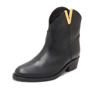 Via Roma 15 Cowboy Boots, female, Black, Size: 10 US Malibu Ankle Boot