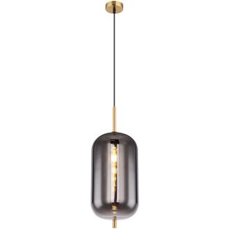 Globo Lighting L&aacute;mpara Colgante - Blacky I - Lat&oacute;n - Vidrio Vidrio - Globo