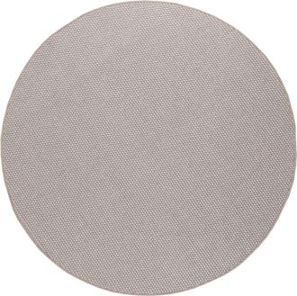 vidaXL Alfombra Interior Lugo Crema Y Taupe &Oslash; 120 Cm Poli&eacute;ster Vidaxl