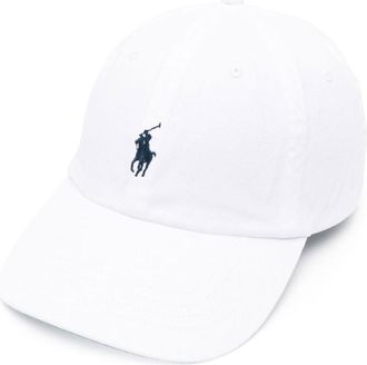 Ralph Lauren White Logo Cap