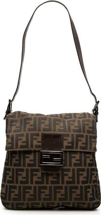 Fendi Pre-owned Fendi Zucca Canvas Shoulder Bag Ladies NU50RI2NQMSE1G0K