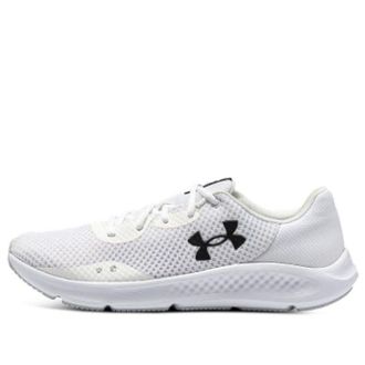 Under Armour Charged Pursuit 3 White Black 3024878-102