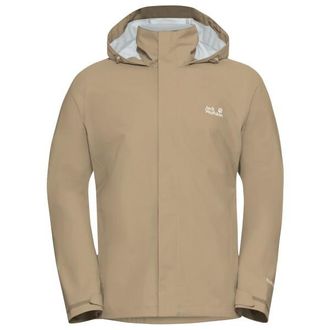 Jack Wolfskin Trailtime 2L Jacket Regenjacke f&uuml;r Herren | beige