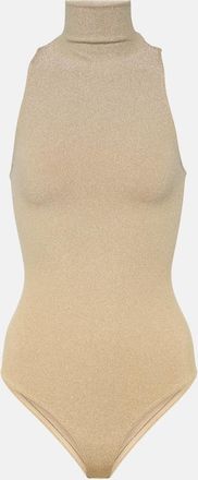 Wolford Fading Shine turtleneck bodysuit