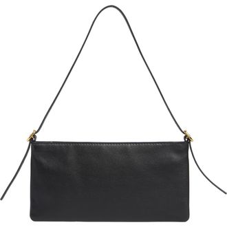 Madewell The Mini Sculptural Buckle Shoulder Bag in True Black at Nordstrom Rack