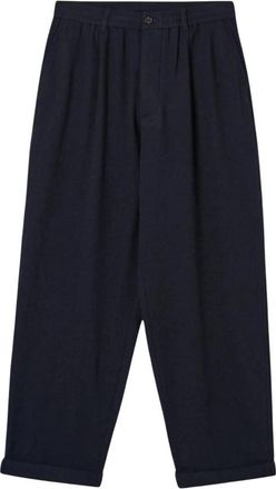 Universal Works Lindberg Pant - Heren - Nette broeken - Blauw - W30 - Wol - Broeken