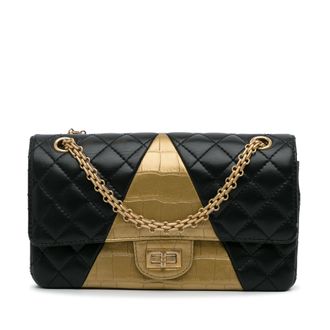 Chanel Chanel 19 Bicolor Gequiltte Tas