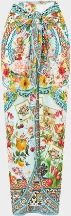 Camilla Magic Of The Mercado Print Long Sarong