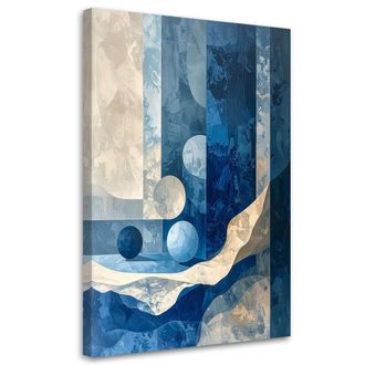 Feeby Impresi&oacute;n De Imagen, Abstracci&oacute;n Moderna Azul, 80x120