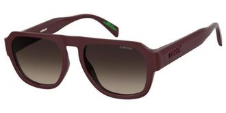 Levi's LV 1100/S LHF/HA Mens Sunglasses Burgundy Size 54