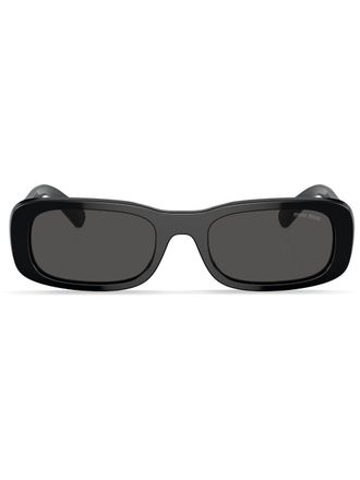 Miu Miu Eyewear Occhiali da sole squadrati - Nero