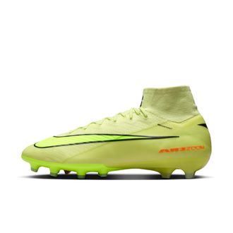 Nike Mens Mercurial Superfly 10 Elite Artificial-Grass High-Top Soccer Cleats in Green | FQ8339-300