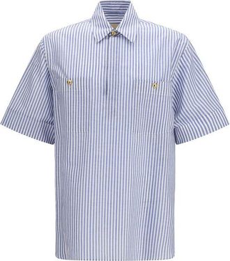 Valentino Garavani Multicolor Cotton Pattern Mens Shirt