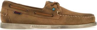 Sebago Camel Suede Portland Flesh Out Loafers