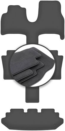 OEM Alfombrillas Premium Para Fiat Ulysse Ii 7 Plazas (2002-2010)