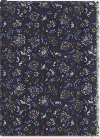 Kiton Paisley patterned Scarf Male UNI