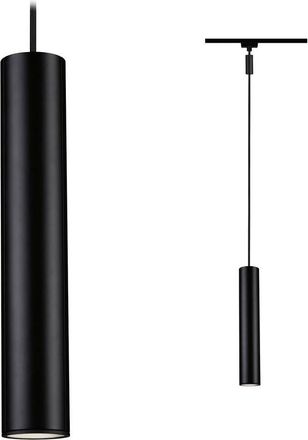 Paulmann L&aacute;mpara Colgante Catalejo Negro Mate 43cm