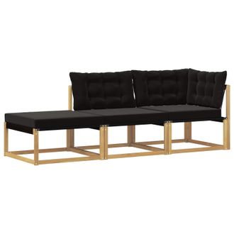 vidaXL Unidades De Sof&aacute; Seccional Con Coj&iacute;n Blanco 241,5 X 83 X 73 Cm Vidaxl