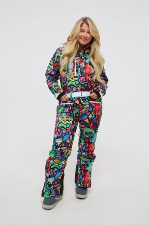 OOSC Stairway to Heaven Shaped Womens Ski Suit in Multi-Colour at Nordstrom, Size Medium